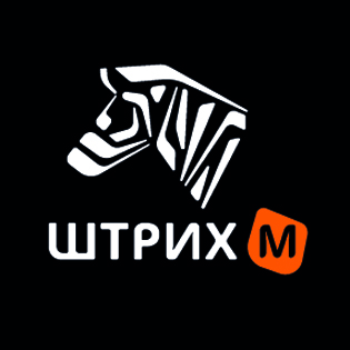 Новый логотип Белый с оранжевой буквой М